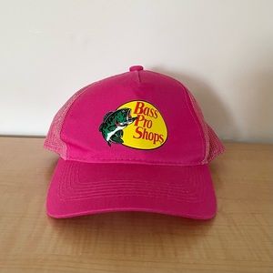 Bass Pro Shops Pink Trucker Hat
